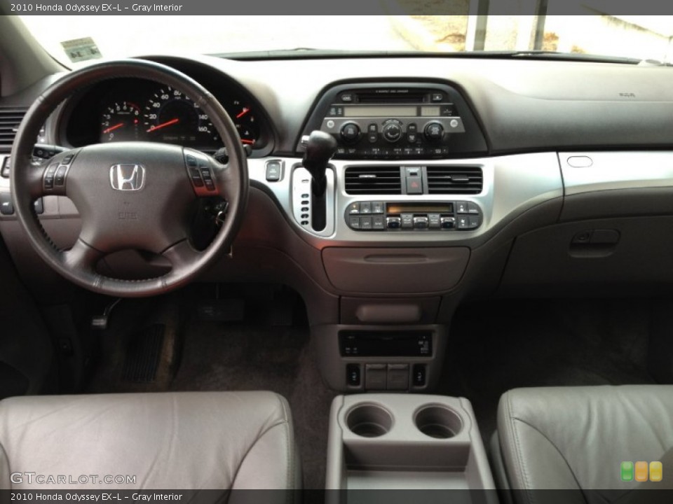 Gray Interior Dashboard for the 2010 Honda Odyssey EX-L #75929464
