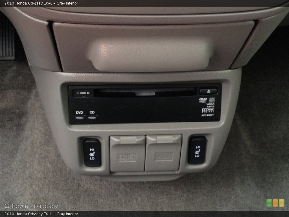 Gray Interior Controls for the 2010 Honda Odyssey EX-L #75929505