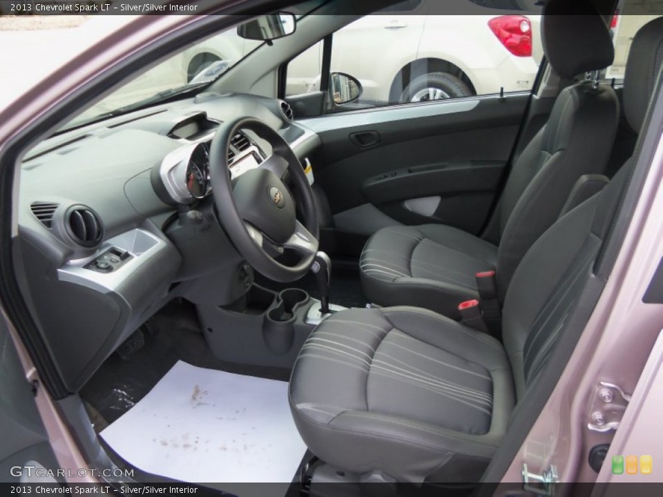 Silver/Silver Interior Front Seat for the 2013 Chevrolet Spark LT #75930493