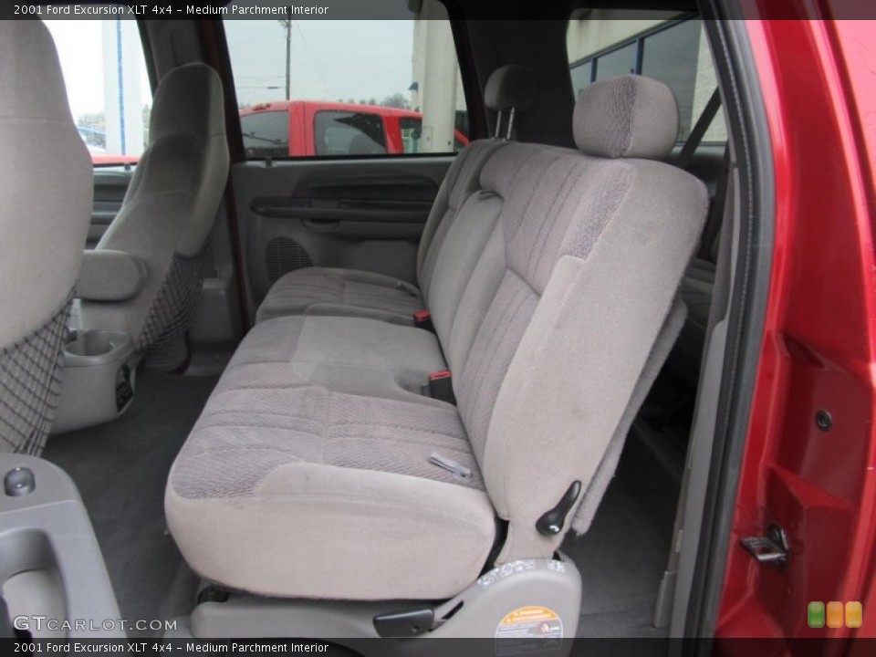 Medium Parchment Interior Rear Seat for the 2001 Ford Excursion XLT 4x4 #75931805