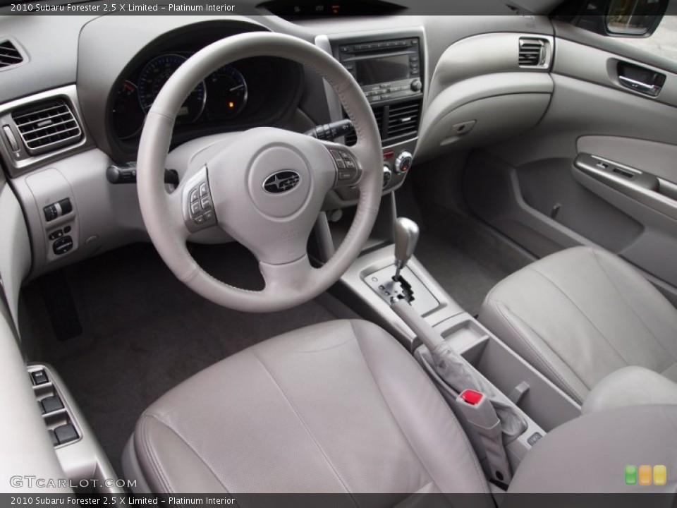 Platinum Interior Prime Interior for the 2010 Subaru Forester 2.5 X Limited #75931900