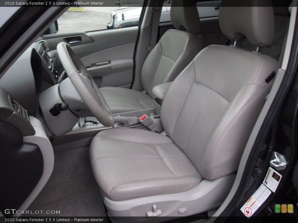 Platinum Interior Front Seat for the 2010 Subaru Forester 2.5 X Limited #75931964
