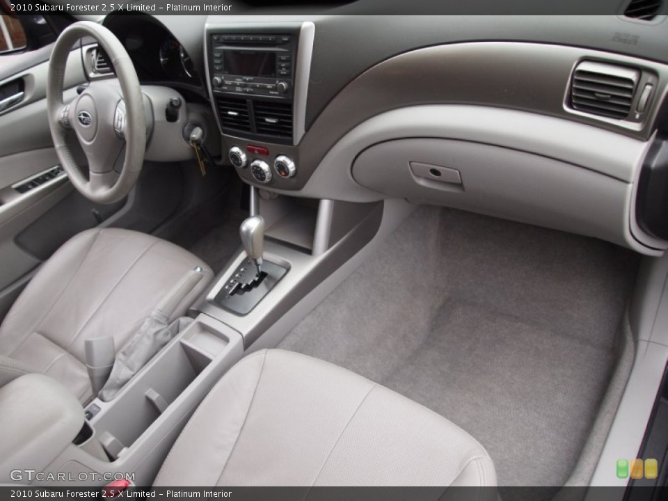 Platinum Interior Dashboard for the 2010 Subaru Forester 2.5 X Limited #75932004
