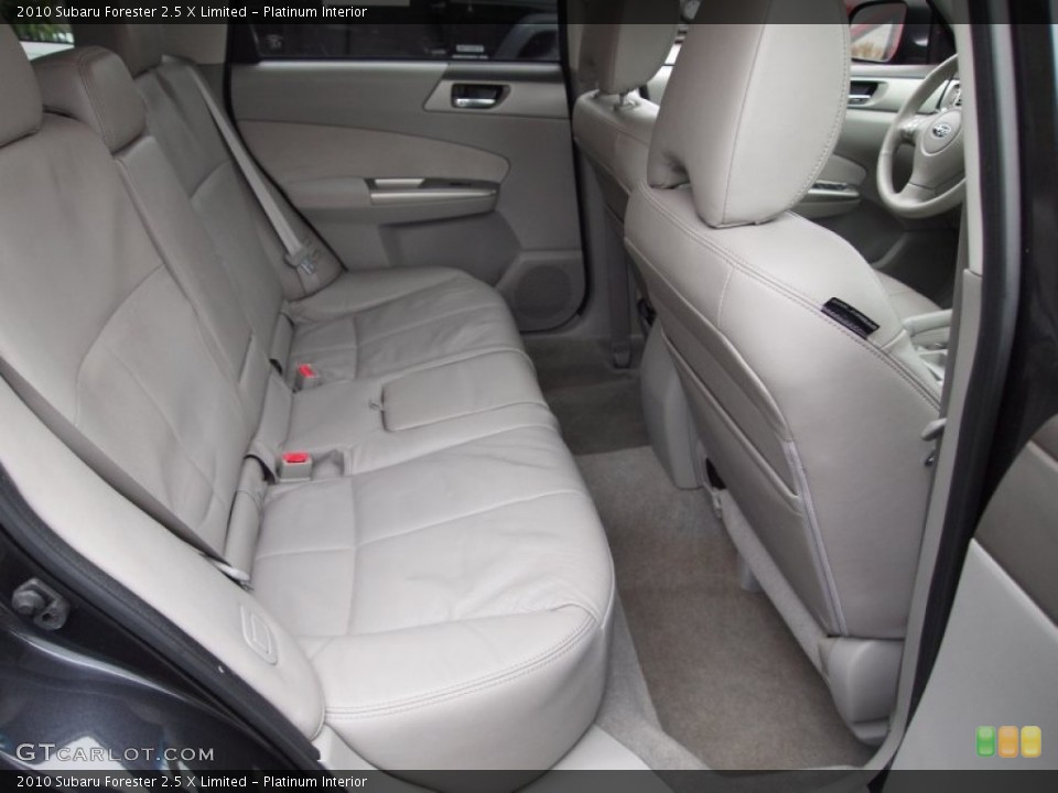 Platinum Interior Rear Seat for the 2010 Subaru Forester 2.5 X Limited #75932028