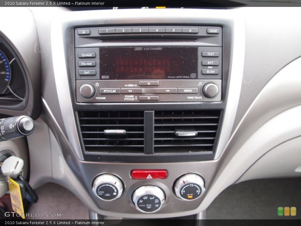 Platinum Interior Controls for the 2010 Subaru Forester 2.5 X Limited #75932143