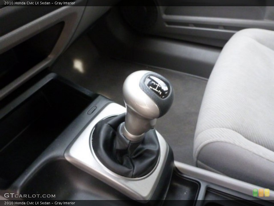 Gray Interior Transmission for the 2010 Honda Civic LX Sedan #75934010