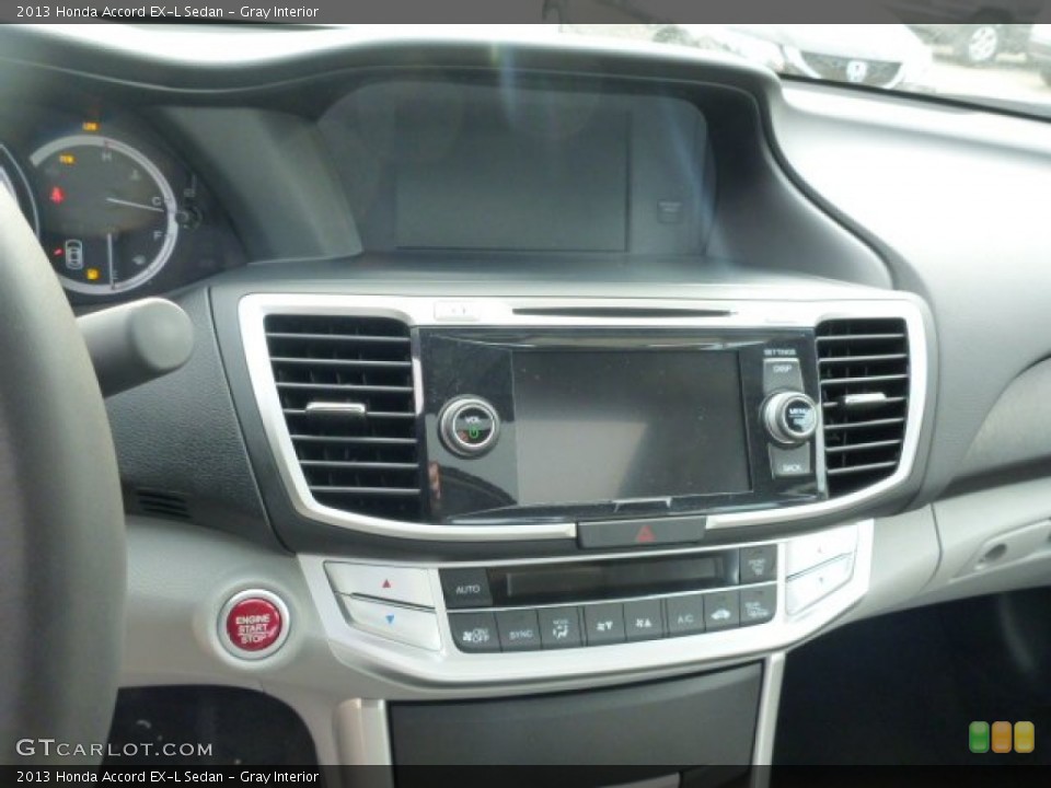 Gray Interior Controls for the 2013 Honda Accord EX-L Sedan #75934749