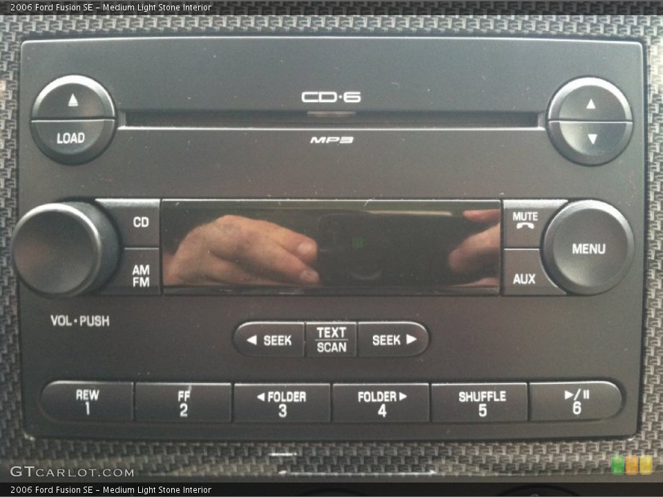 Medium Light Stone Interior Audio System for the 2006 Ford Fusion SE #75936061