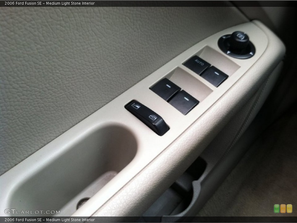 Medium Light Stone Interior Controls for the 2006 Ford Fusion SE #75936143