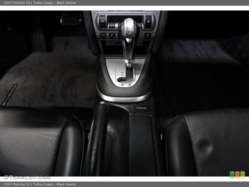Black Interior Transmission for the 2007 Porsche 911 Turbo Coupe #75937318