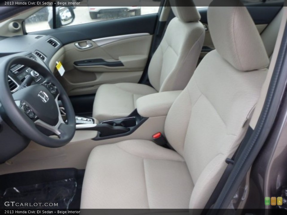 Beige Interior Photo for the 2013 Honda Civic EX Sedan #75937627