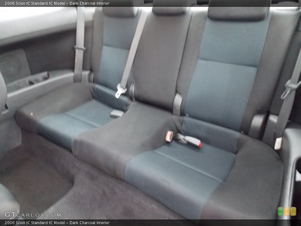 Dark Charcoal Interior Rear Seat for the 2006 Scion tC  #75939936