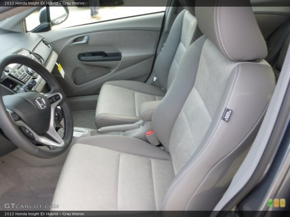 Gray Interior Front Seat for the 2013 Honda Insight EX Hybrid #75939982