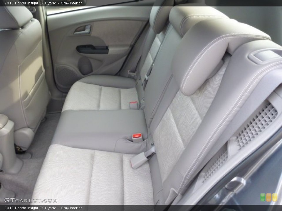 Gray Interior Rear Seat for the 2013 Honda Insight EX Hybrid #75939988