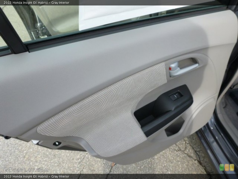 Gray Interior Door Panel for the 2013 Honda Insight EX Hybrid #75940030