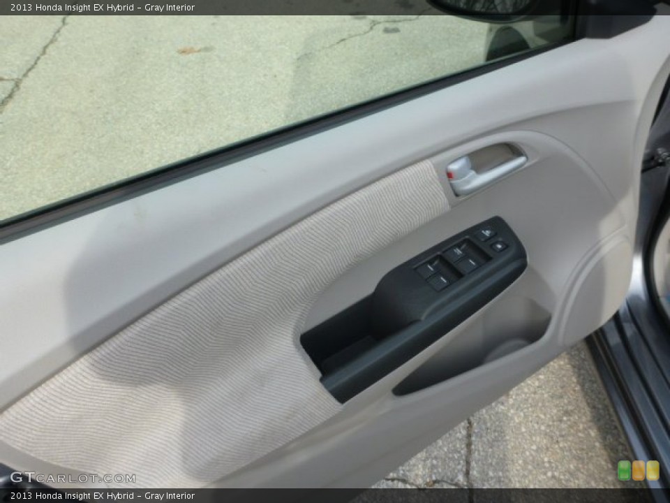 Gray Interior Door Panel for the 2013 Honda Insight EX Hybrid #75940054