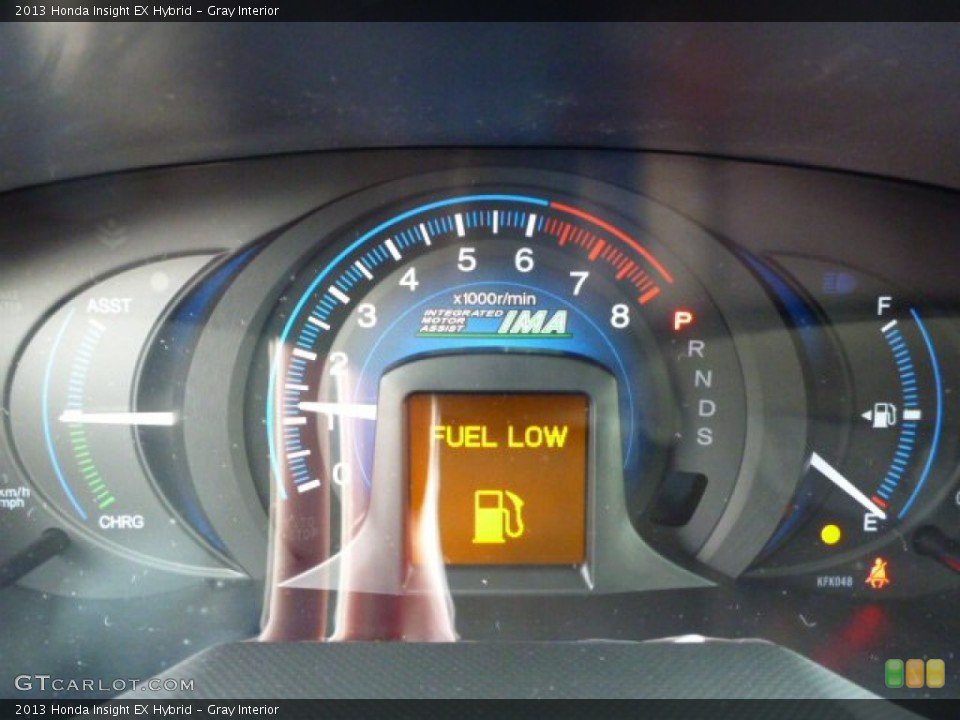 Gray Interior Gauges for the 2013 Honda Insight EX Hybrid #75940143