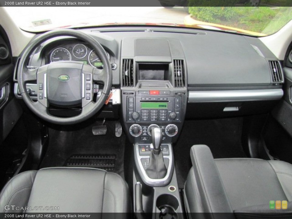 Ebony Black Interior Dashboard for the 2008 Land Rover LR2 HSE #75940225