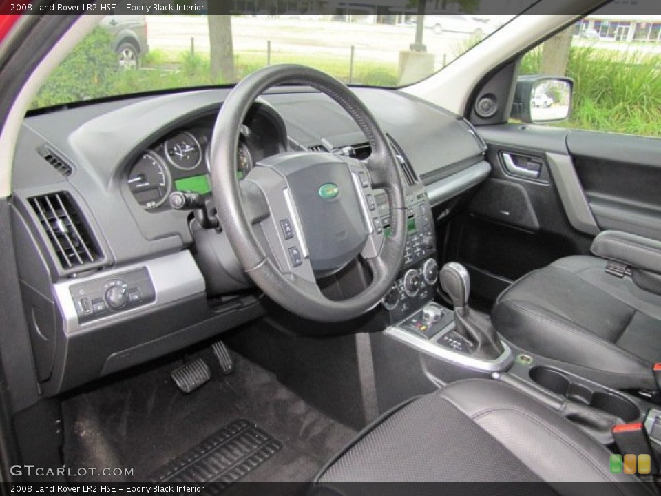 Ebony Black Interior Prime Interior for the 2008 Land Rover LR2 HSE #75940423