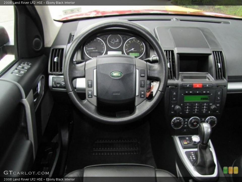 Ebony Black Interior Dashboard for the 2008 Land Rover LR2 HSE #75940444