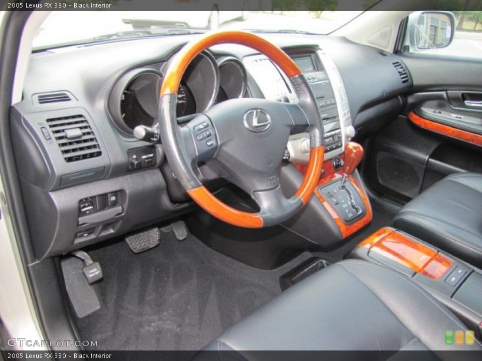 Black Interior Prime Interior for the 2005 Lexus RX 330 #75941357
