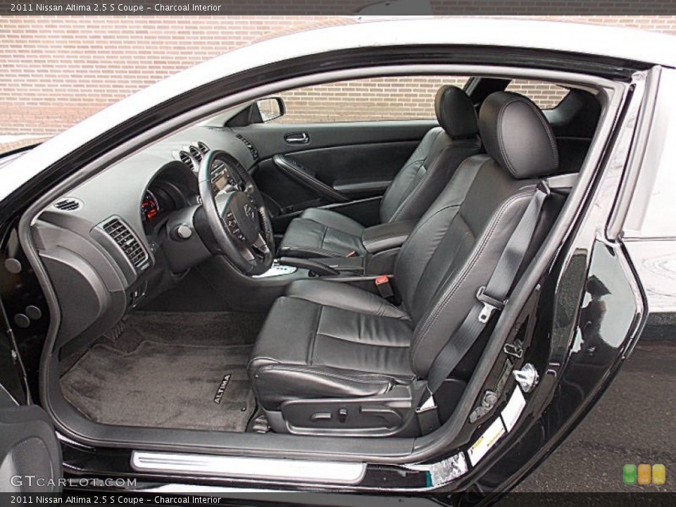 Charcoal Interior Photo for the 2011 Nissan Altima 2.5 S Coupe #75941797