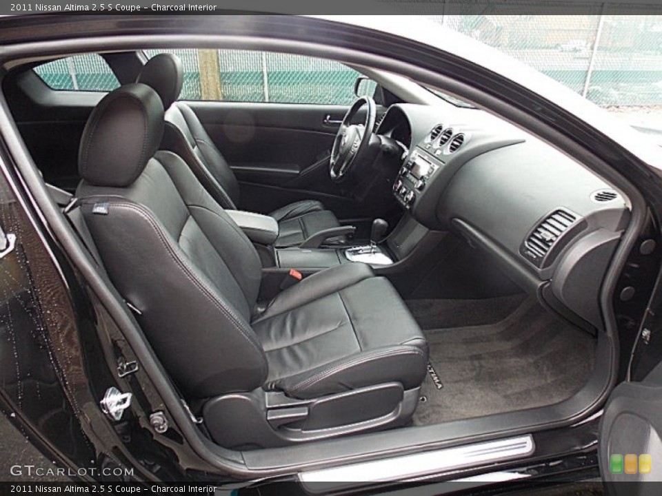 Charcoal Interior Photo for the 2011 Nissan Altima 2.5 S Coupe #75942046