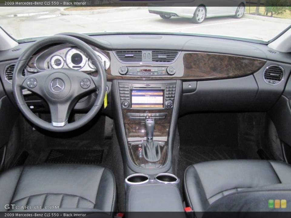 Black Interior Dashboard for the 2009 Mercedes-Benz CLS 550 #75942385