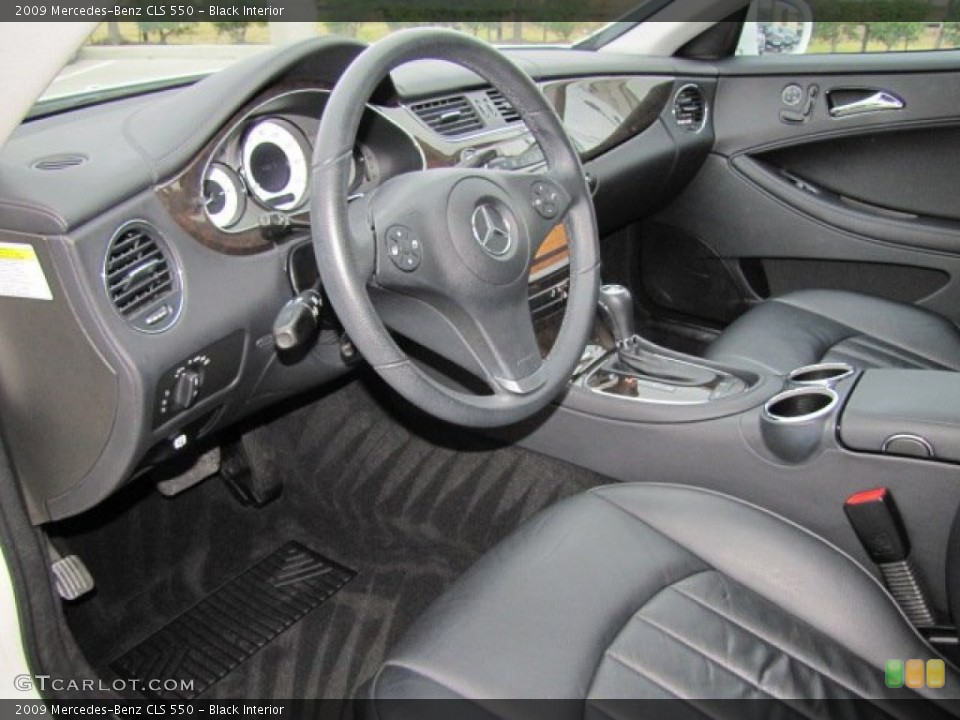 Black Interior Prime Interior for the 2009 Mercedes-Benz CLS 550 #75942561