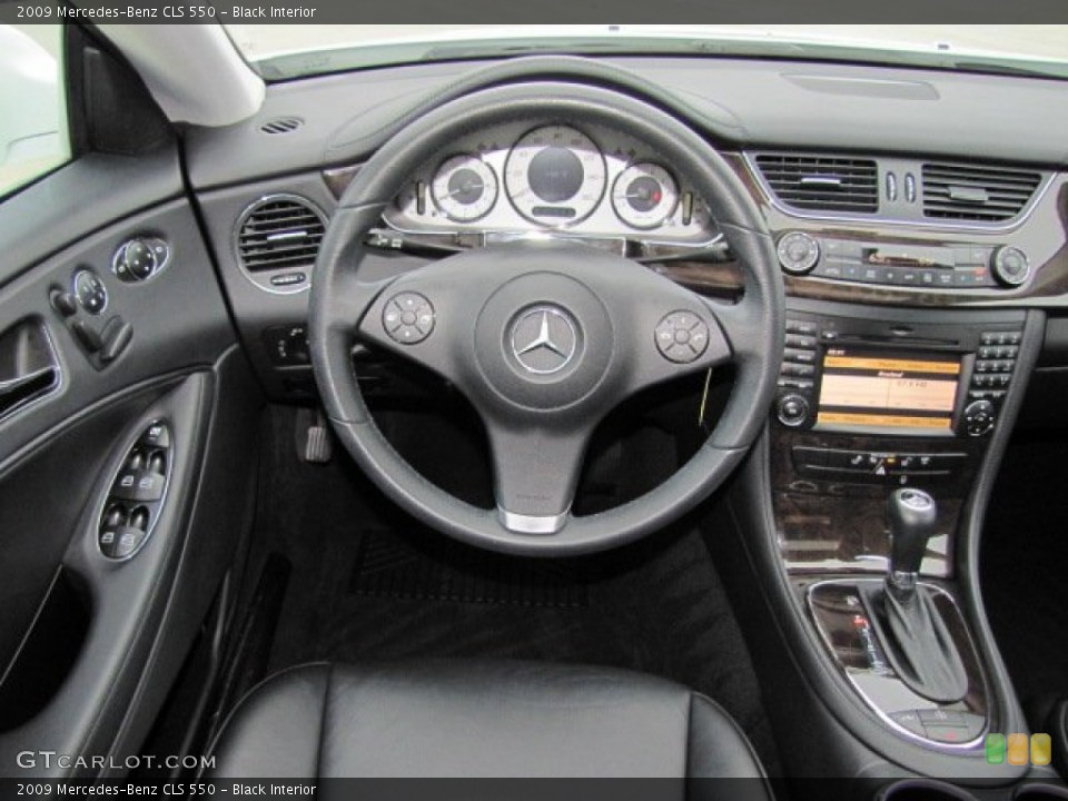 Black Interior Dashboard for the 2009 Mercedes-Benz CLS 550 #75942583