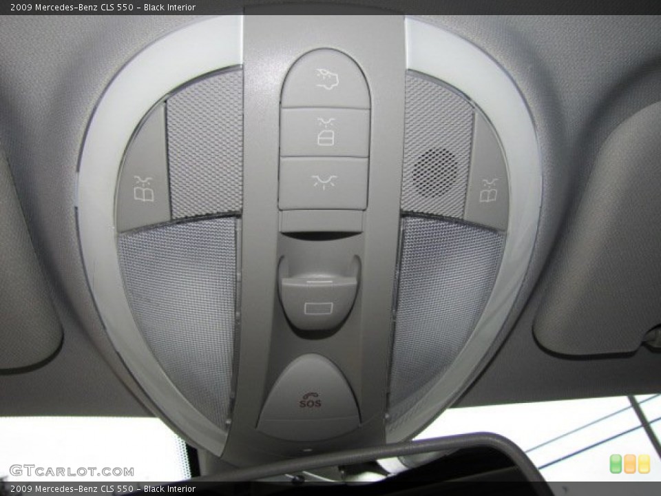 Black Interior Controls for the 2009 Mercedes-Benz CLS 550 #75943088