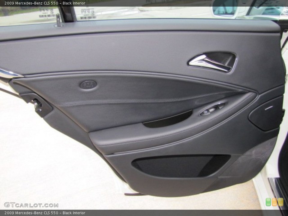 Black Interior Door Panel for the 2009 Mercedes-Benz CLS 550 #75943225
