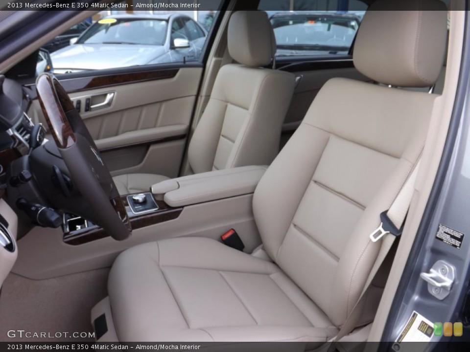 Almond/Mocha Interior Front Seat for the 2013 Mercedes-Benz E 350 4Matic Sedan #75943465