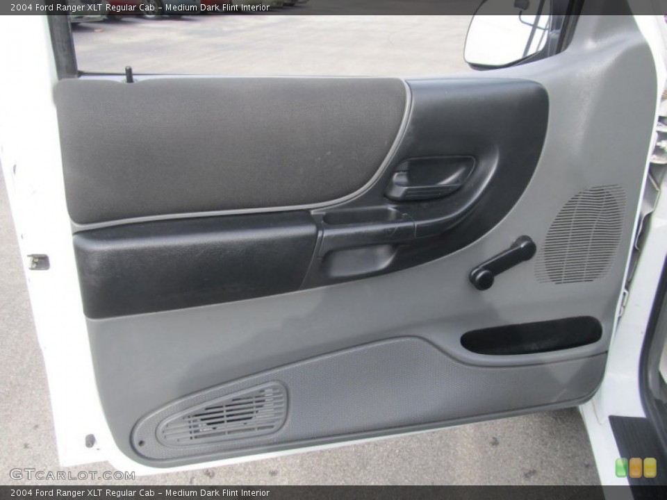 Medium Dark Flint Interior Door Panel for the 2004 Ford Ranger XLT Regular Cab #75944599