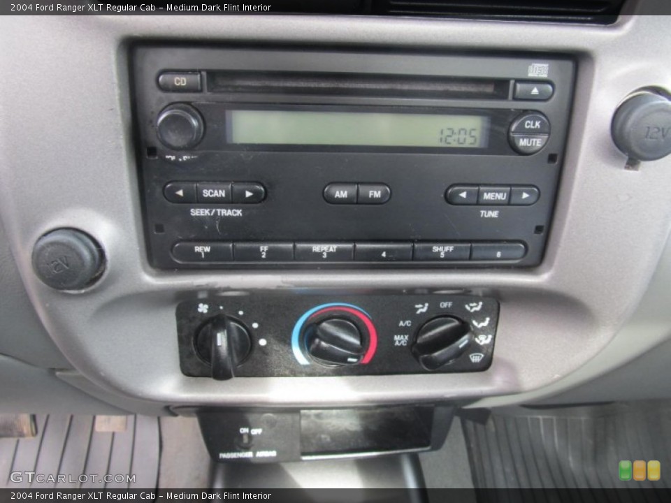 Medium Dark Flint Interior Audio System for the 2004 Ford Ranger XLT Regular Cab #75944669