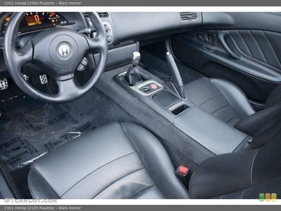 Black Interior Prime Interior for the 2001 Honda S2000 Roadster #75946221