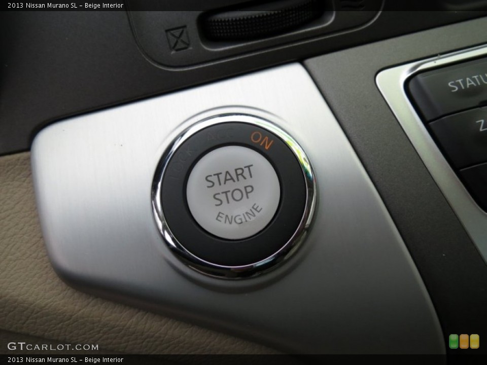 Beige Interior Controls for the 2013 Nissan Murano SL #75947470
