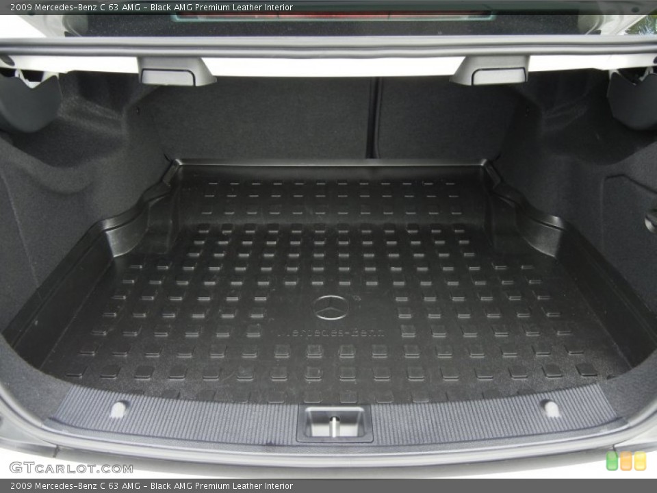 Black AMG Premium Leather Interior Trunk for the 2009 Mercedes-Benz C 63 AMG #75948319