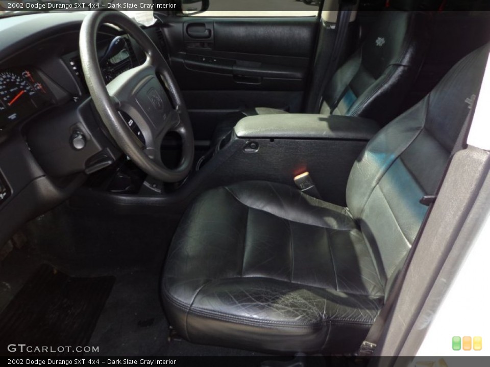 Dark Slate Gray Interior Front Seat for the 2002 Dodge Durango SXT 4x4 #75950083