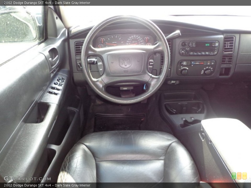 Dark Slate Gray Interior Dashboard for the 2002 Dodge Durango SXT 4x4 #75950119
