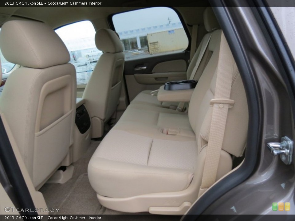 Cocoa/Light Cashmere Interior Rear Seat for the 2013 GMC Yukon SLE #75951262