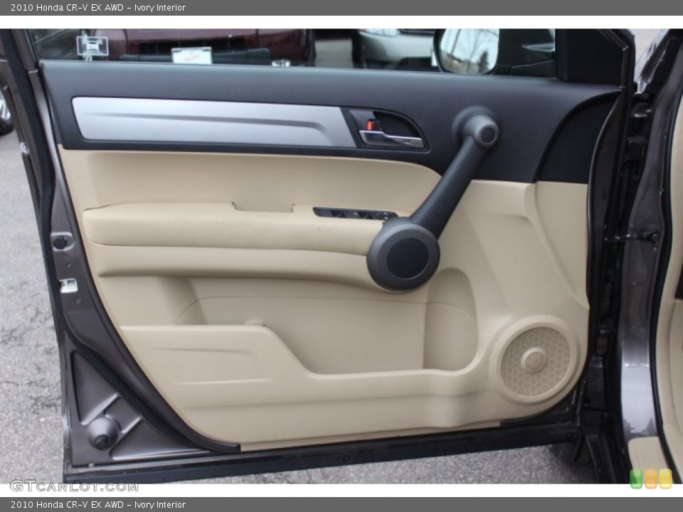 Ivory Interior Door Panel for the 2010 Honda CR-V EX AWD #75952207