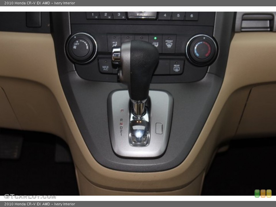 Ivory Interior Transmission for the 2010 Honda CR-V EX AWD #75952306