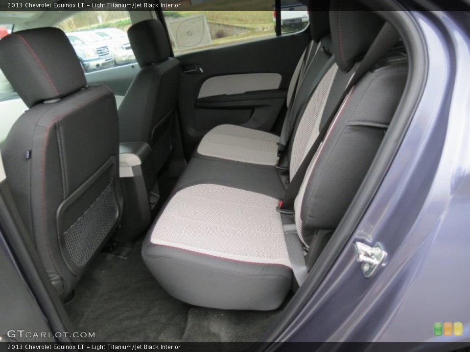 Light Titanium/Jet Black Interior Rear Seat for the 2013 Chevrolet Equinox LT #75952843
