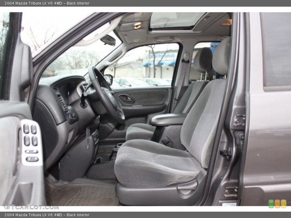 Black Interior Photo for the 2004 Mazda Tribute LX V6 4WD #75953194