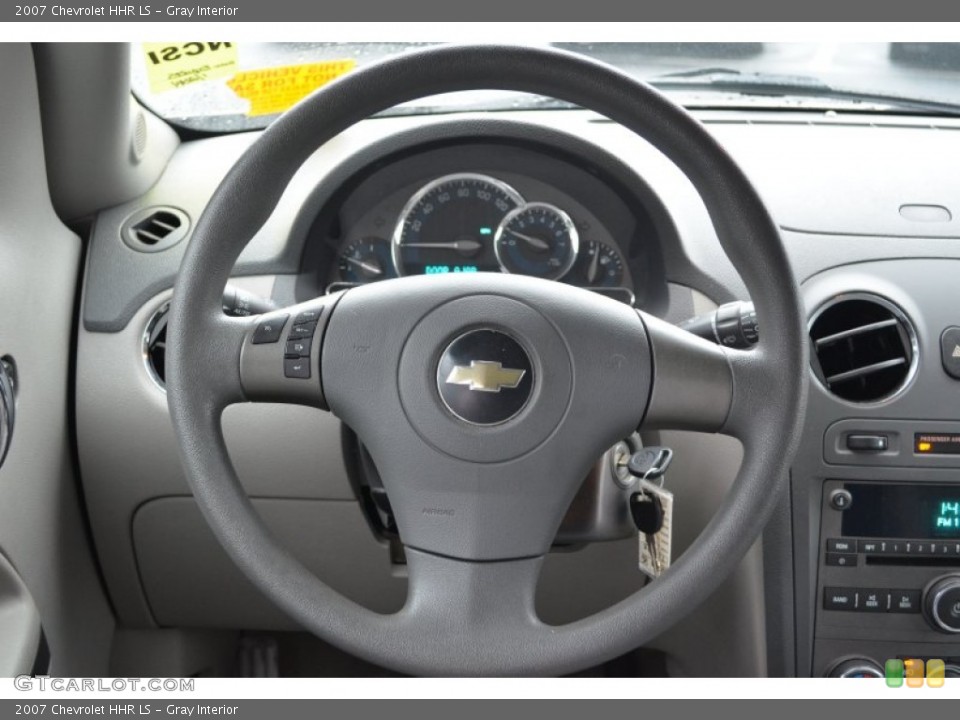 Gray Interior Steering Wheel for the 2007 Chevrolet HHR LS #75954619