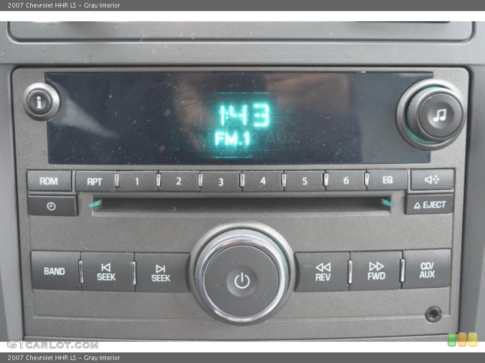 Gray Interior Audio System for the 2007 Chevrolet HHR LS #75954678