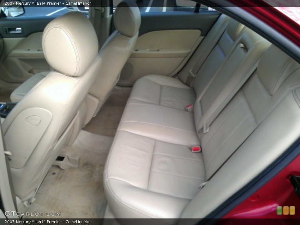 Camel Interior Rear Seat for the 2007 Mercury Milan I4 Premier #75955220