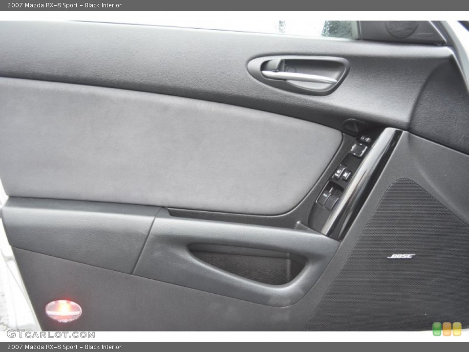 Black Interior Door Panel for the 2007 Mazda RX-8 Sport #75956299