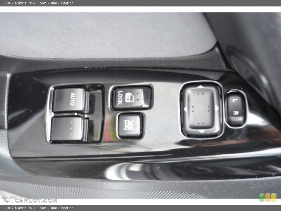 Black Interior Controls for the 2007 Mazda RX-8 Sport #75956314